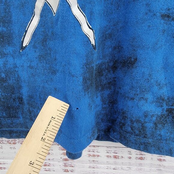 Ecko Unltd MMA Mens Size M Blue Spellout Graphic T Shirt Tee - Picture 3 of 8